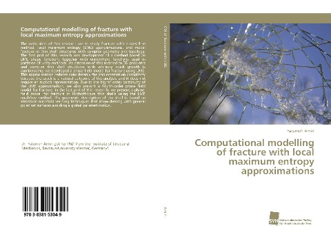 Computational modelling of fracture with local maximum entropy approximations