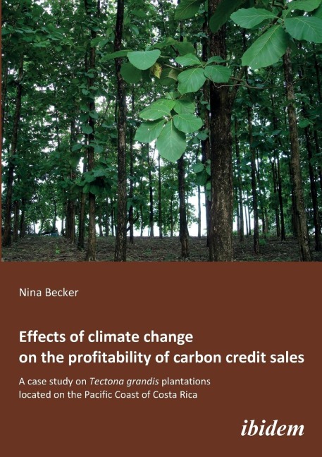 Effects of climate change on the profitability of carbon credit sales. A case study on Tectona grandis plantations located on the Pacific Coast of Costa Rica