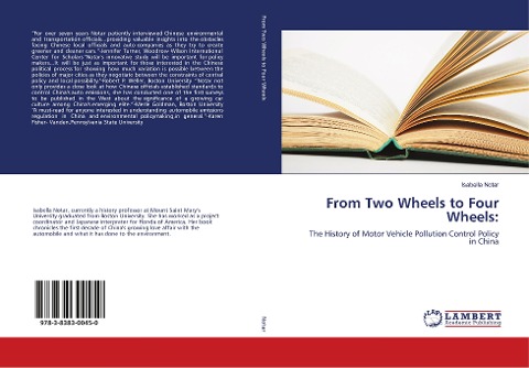 From Two Wheels to Four Wheels:: The History of Motor Vehicle Pollution Control Policy in China