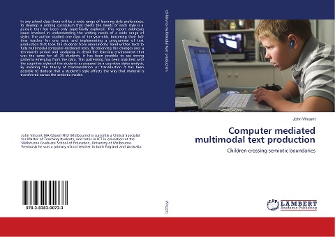 Computer mediated multimodal text production: Children crossing semiotic boundaries
