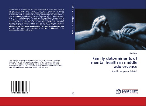 Family determinants of mental health in middle adolescence: Specific or general risks?