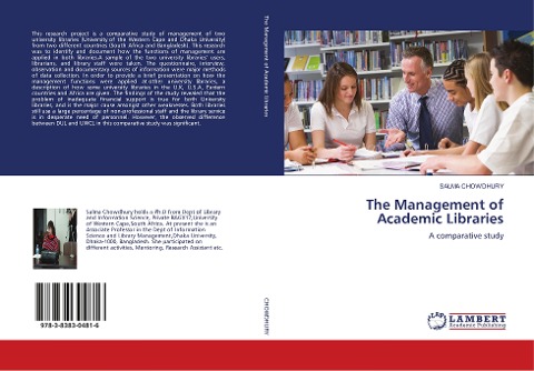 The Management of Academic Libraries: A comparative study