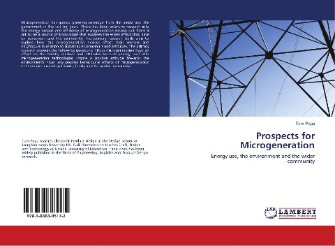 Prospects for Microgeneration: Energy use, the environment and the wider community