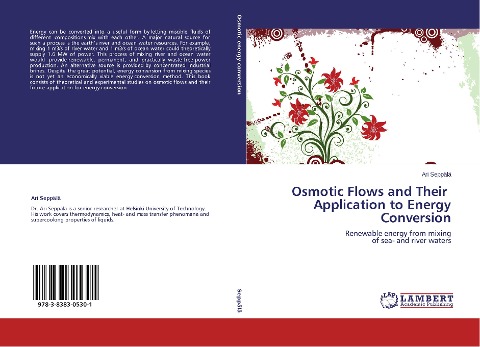 Osmotic Flows and Their   Application to Energy Conversion: Renewable energy from mixing  of sea- and river waters