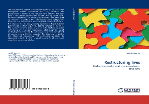 Restructuring lives: Kindergarten teachers and education reforms, 1984-1996