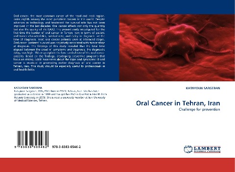 Oral Cancer in Tehran, Iran: Challenge for prevention