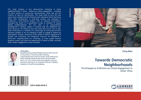 Towards Democratic Neighborhoods: The Emergence of Bottom-up Citizen Engagement in Urban China