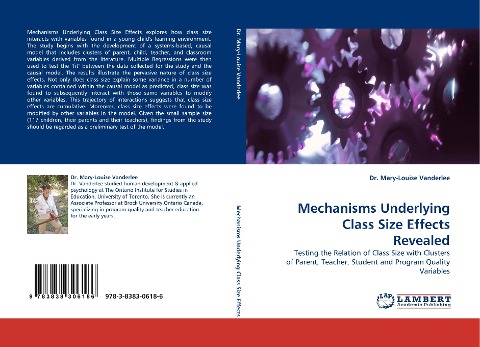 Mechanisms Underlying Class Size Effects Revealed: Testing the Relation of Class Size with Clusters of Parent, Teacher, Student and Program Quality Variables
