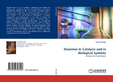 Diamines in Catalysis and in Biological Systems: Analysis and Applications