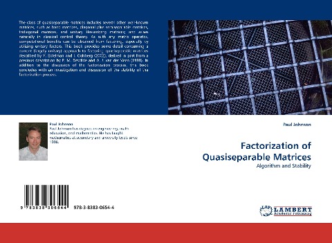 Factorization of Quasiseparable Matrices: Algorithm and Stability