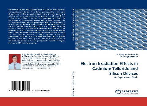 Electron Irradiation Effects in Cadmium Telluride and Silicon Devices: An Experimental Study