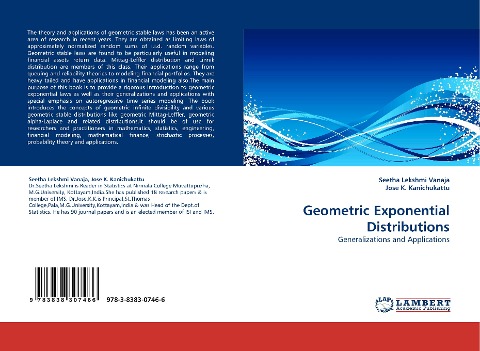 Geometric Exponential Distributions: Generalizations and Applications