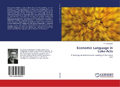 Economic Language in Luke-Acts: A theological and economic reading of the Lukan text