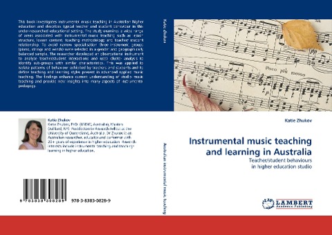 Instrumental music teaching and learning in Australia: Teacher/student behaviours in higher education studio