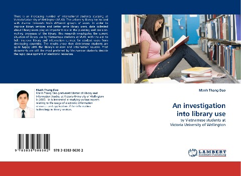 An investigation into library use: by Vietnamese students at Victoria University of Wellington