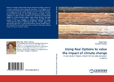 Using Real Options to value the impact of climate change: A case study of Sappi, a South African pulp and paper company
