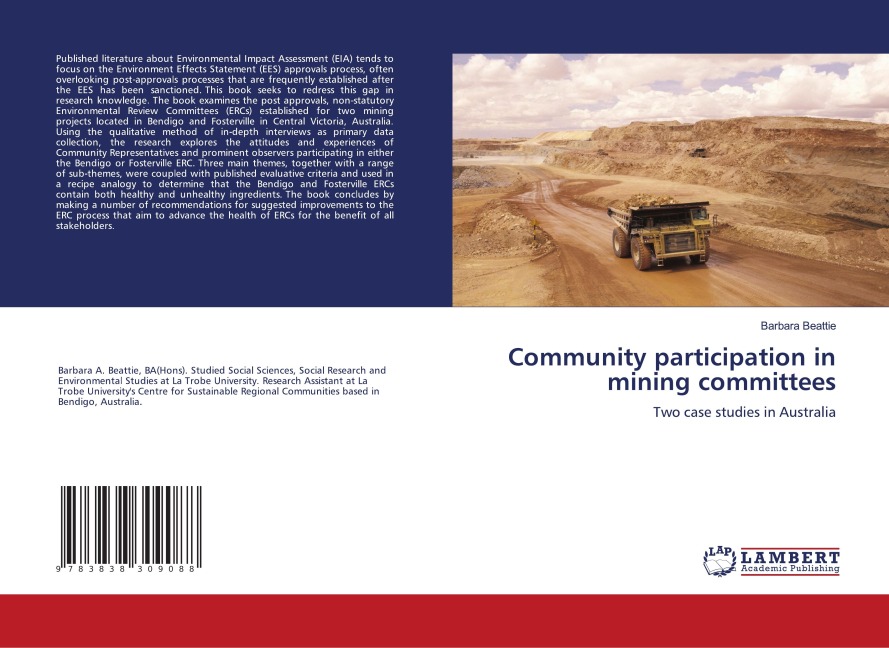 Community participation in mining committees: Two case studies in Australia