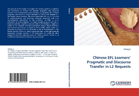 Chinese EFL Learners Pragmatic and Discourse Transfer in L2 Requests