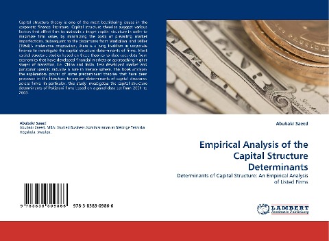 Empirical Analysis of the Capital Structure Determinants: Determinants of Capital Structure: An Empirical Analysis of Listed Firms