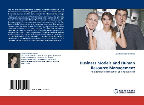 Business Models and Human Resource Management: An Empirical Investigation of a Relationship