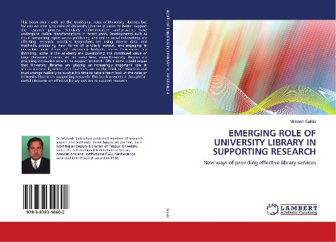 EMERGING ROLE OF UNIVERSITY LIBRARY IN SUPPORTING RESEARCH: New ways of providing effective library services