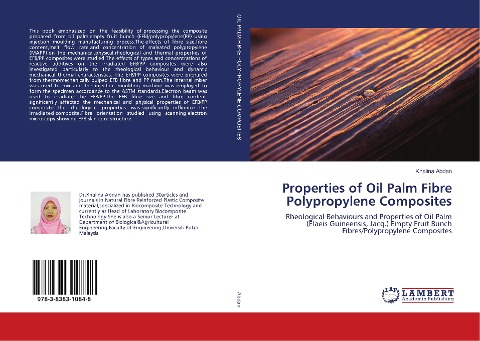 Properties of Oil Palm Fibre Polypropylene Composites: Rheological Behaviours and Properties of Oil Palm (Elaeis Guineensis, Jacq.) Empty Fruit Bunch Fibres/Polypropylene Composites