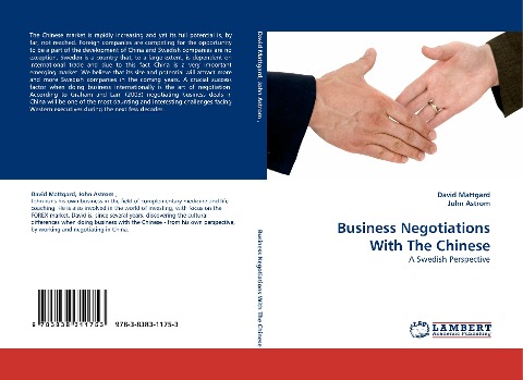 Business Negotiations With The Chinese: A Swedish Perspective