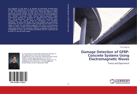 Damage Detection of GFRP-Concrete Systems Using Electromagnetic Waves: Theory and Experiment
