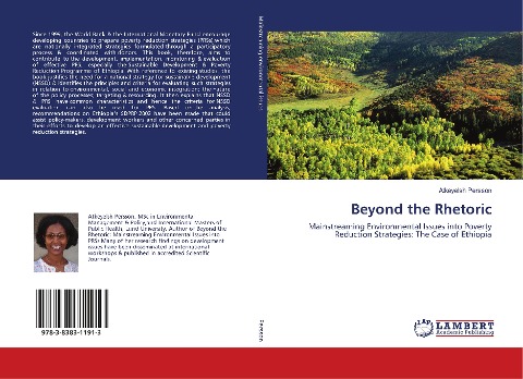 Beyond the Rhetoric: Mainstreaming Environmental Issues into Poverty Reduction Strategies: The Case of Ethiopia