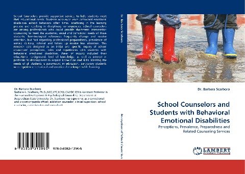 School Counselors and Students with Behavioral Emotional Disabilities: Perceptions, Prevalence, Preparedness and Related Counseling Services