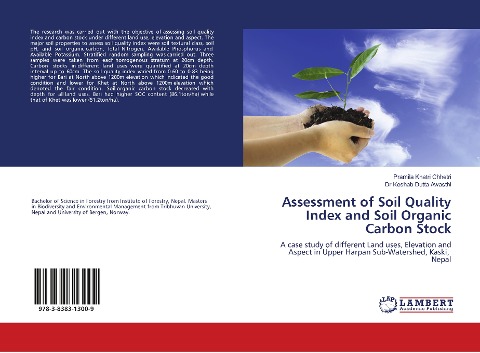Assessment of Soil Quality Index and Soil Organic Carbon Stock: A case study of different Land uses, Elevation and Aspect in Upper Harpan Sub-Watershed, Kaski, Nepal
