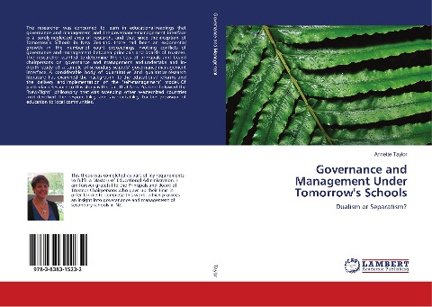 Governance and Management Under Tomorrow's Schools: Dualism or Separatism?