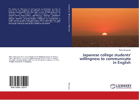 Japanese college students willingness to communicate in English