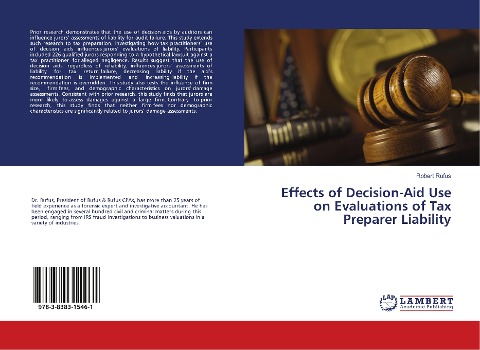 Effects of Decision-Aid Use on Evaluations of Tax Preparer Liability