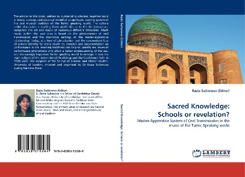 Sacred Knowledge: Schools or revelation?: Master-Apprentice System of Oral Transmission in the music of the Turkic Speaking world