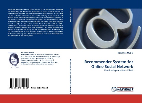 Recommender System for Online Social Network: Relationships matter - ICk4U