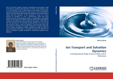 Ion Transport and Solvation Dynamics: A Computational Study of Ions in Water and in Plasticizers