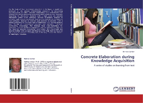 Concrete Elaboration during Knowledge Acquisition: A series of studies on learning from text
