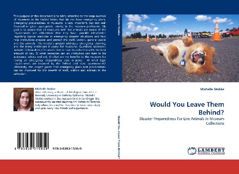 Would You Leave Them Behind?: Disaster Preparedness For Live Animals in Museum Collections
