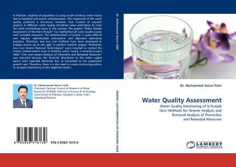 Water Quality Assessment: Water Quality Monitoring of N.Punjab New Methods for Arsenic Analysis and Removal Analysis of Preventive and Remedial Measures