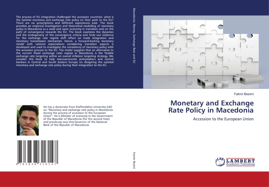 Monetary and Exchange Rate Policy in Macedonia: Accession to the European Union