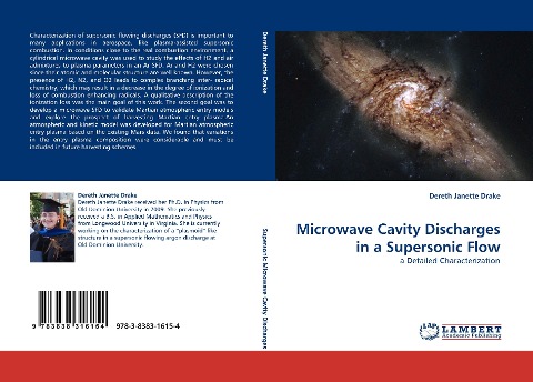 Microwave Cavity Discharges in a Supersonic Flow: a Detailed Characterization