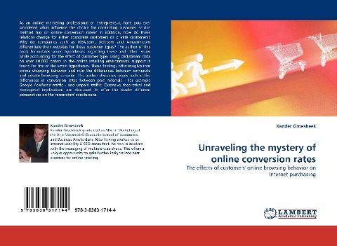 Unraveling the mystery of online conversion rates: The effects of customers online browsing behavior on Internet purchasing