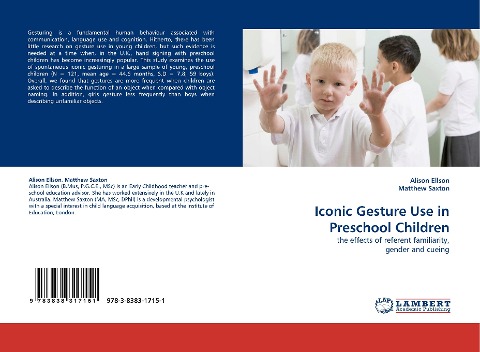 Iconic Gesture Use in Preschool Children: the effects of referent familiarity, gender and cueing