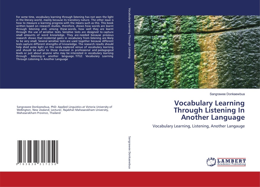 Vocabulary Learning Through Listening In Another Language: Vocabulary Learning, Listening, Another Langauge