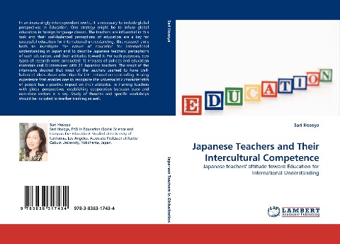 Japanese Teachers and Their Intercultural Competence: Japanese teachers attitude toward Education for International Understanding