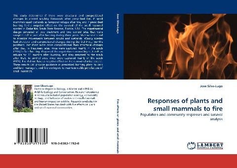 Responses of plants and small mammals to fire: Population and community responses and survival analysis