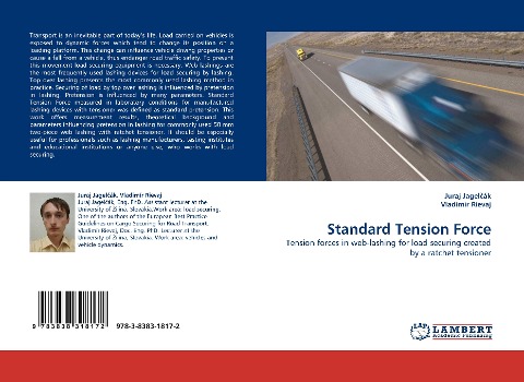 Standard Tension Force: Tension forces in web-lashing for load securing created by a ratchet tensioner