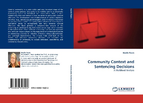 Community Context and Sentencing Decisions: A Multilevel Analysis
