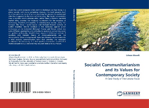 Socialist Communitarianism and its Values for Contemporary Society: A Case Study of the Lakota Sioux